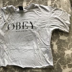 vintage obey t shirt